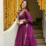 New Semi Stitched Lehenga Choli
