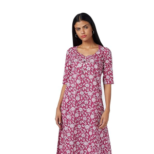 Women's Cotton A-Line Kurta