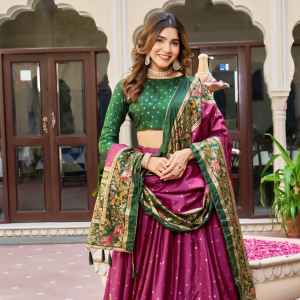 Lehenga Choli with Navratri Chaniya Choli for Women