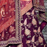 Women's Silk Semi-Stitched Lehenga Choli