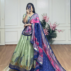 Lehenga Choli with Dupatta for Women Navratri Wear